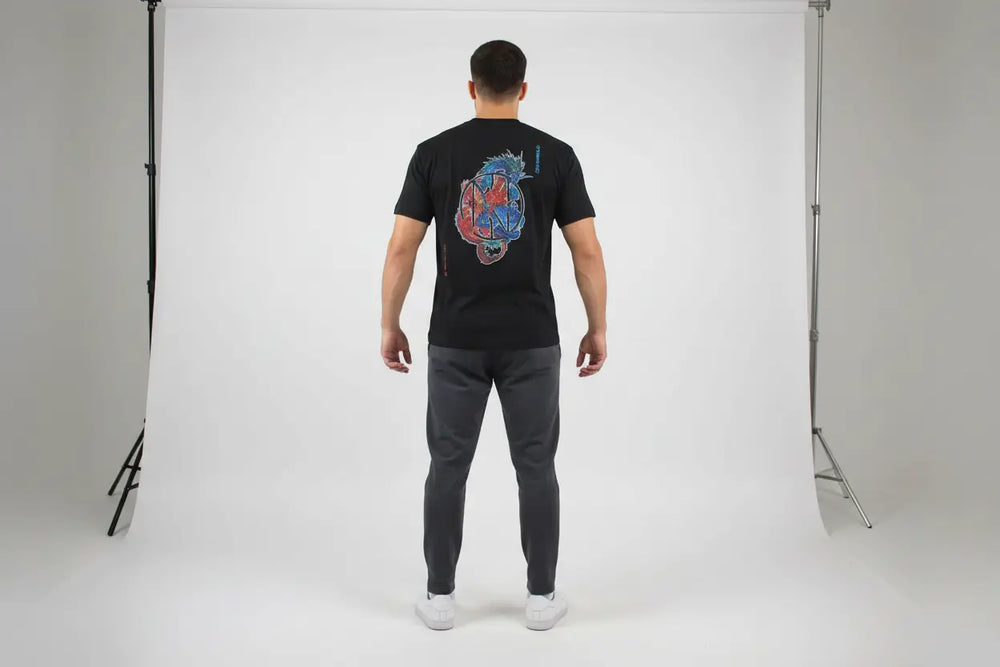 Twin dragons Oni Shield