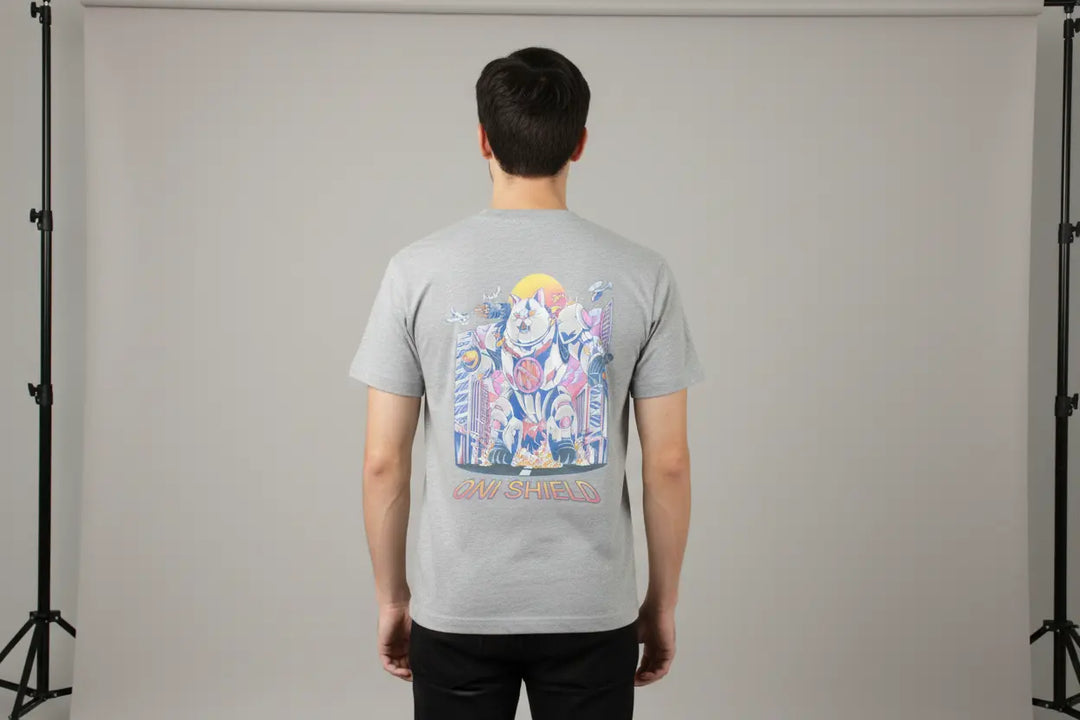 Mecha cat Oni Shield