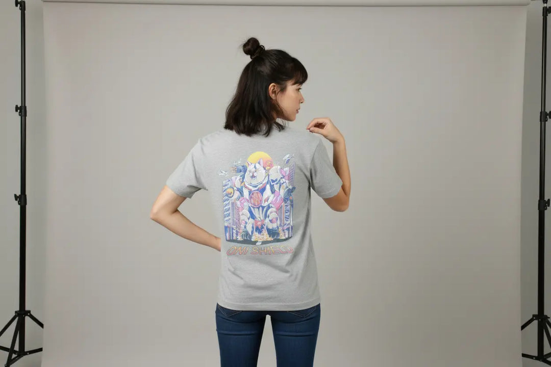 Mecha cat Oni Shield