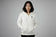 Oni Shield Full Zip White Hoodie