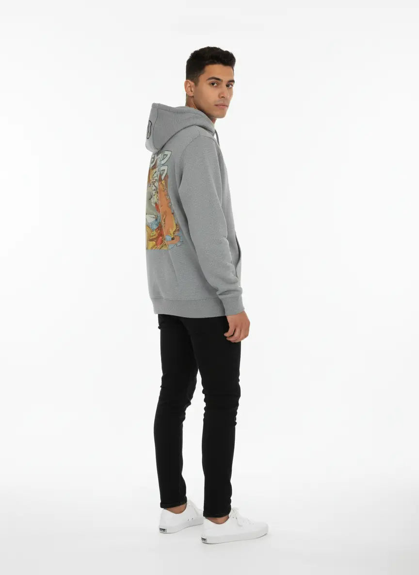 Limited edition Dogzilla vs Catzilla full zip up hoodie Oni Shield