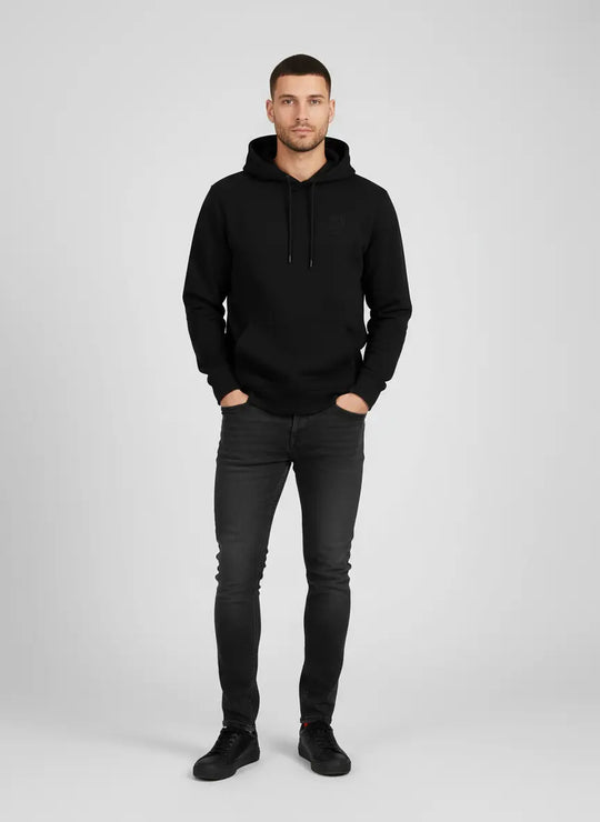 Oni Shield Black Hoodie Oni Shield