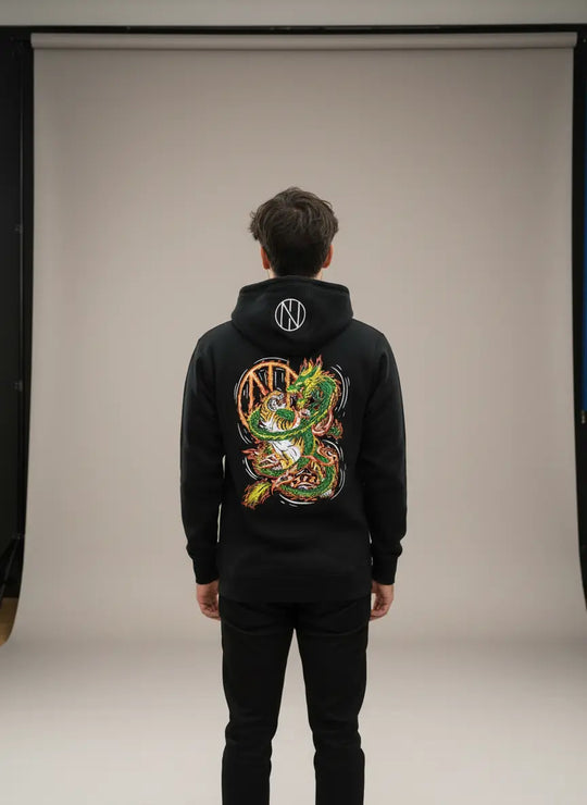 Limited edition full zip Shōtotsu Design Hoodie Oni Shield