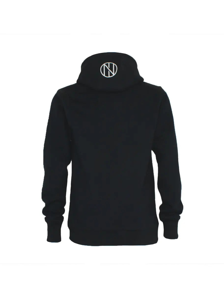 Oni Shield full zip black hoodie Oni Shield