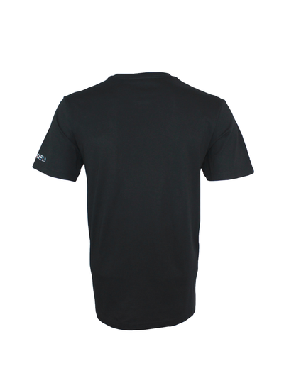 Matte black logo