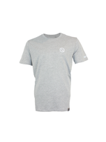 Grey reflective logo