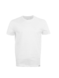 White reflective  logo