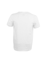 White reflective  logo
