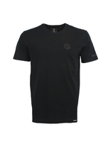 Matte black logo
