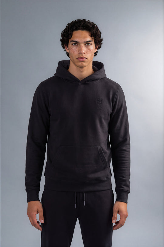 Oni Shield Black Hoodie Oni Shield