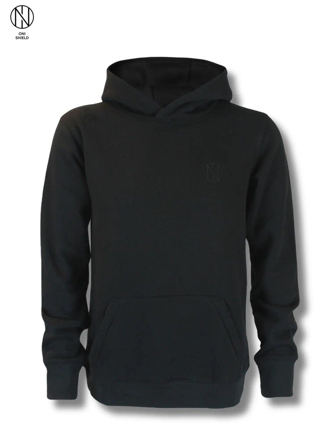 Oni Shield Black Hoodie Oni Shield