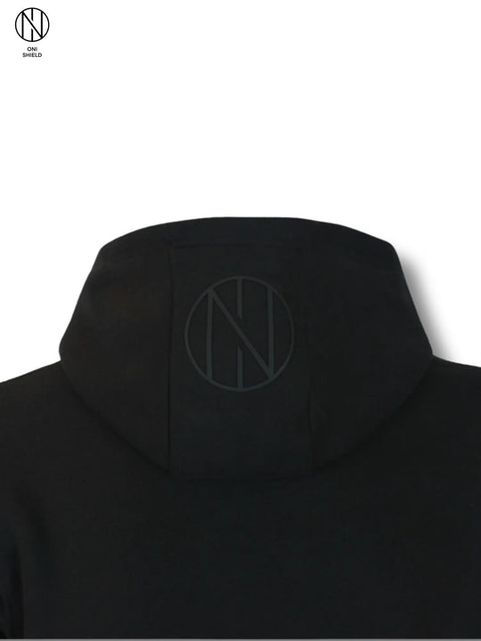 Oni Shield Black Hoodie Oni Shield