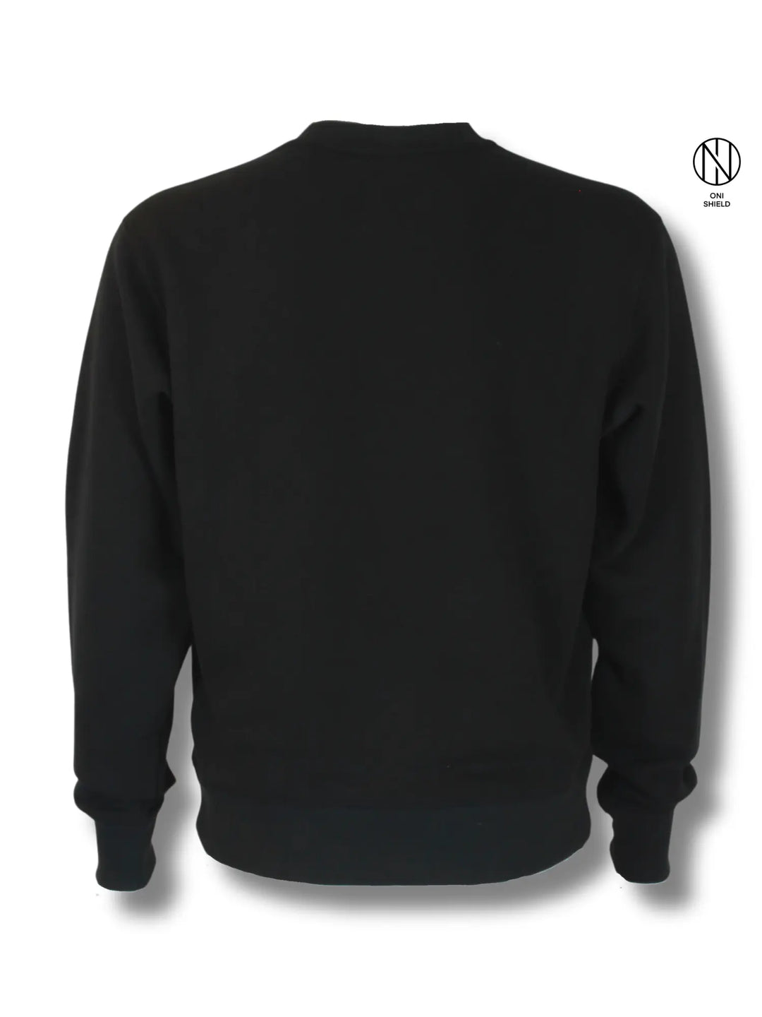 Oni shield black sweat shirt Oni Shield