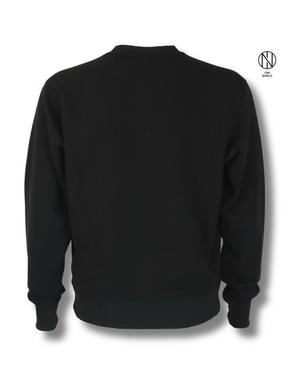 Oni shield black sweat shirt