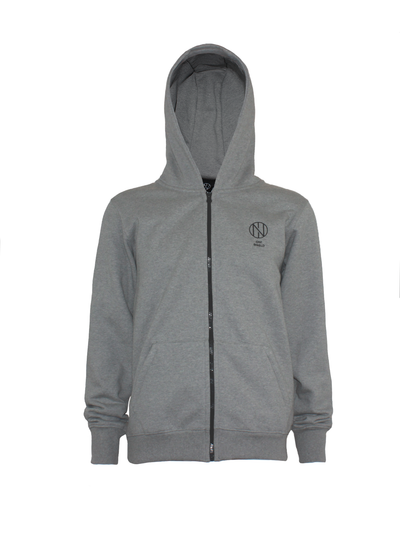 Oni shield full zip  grey  hoody