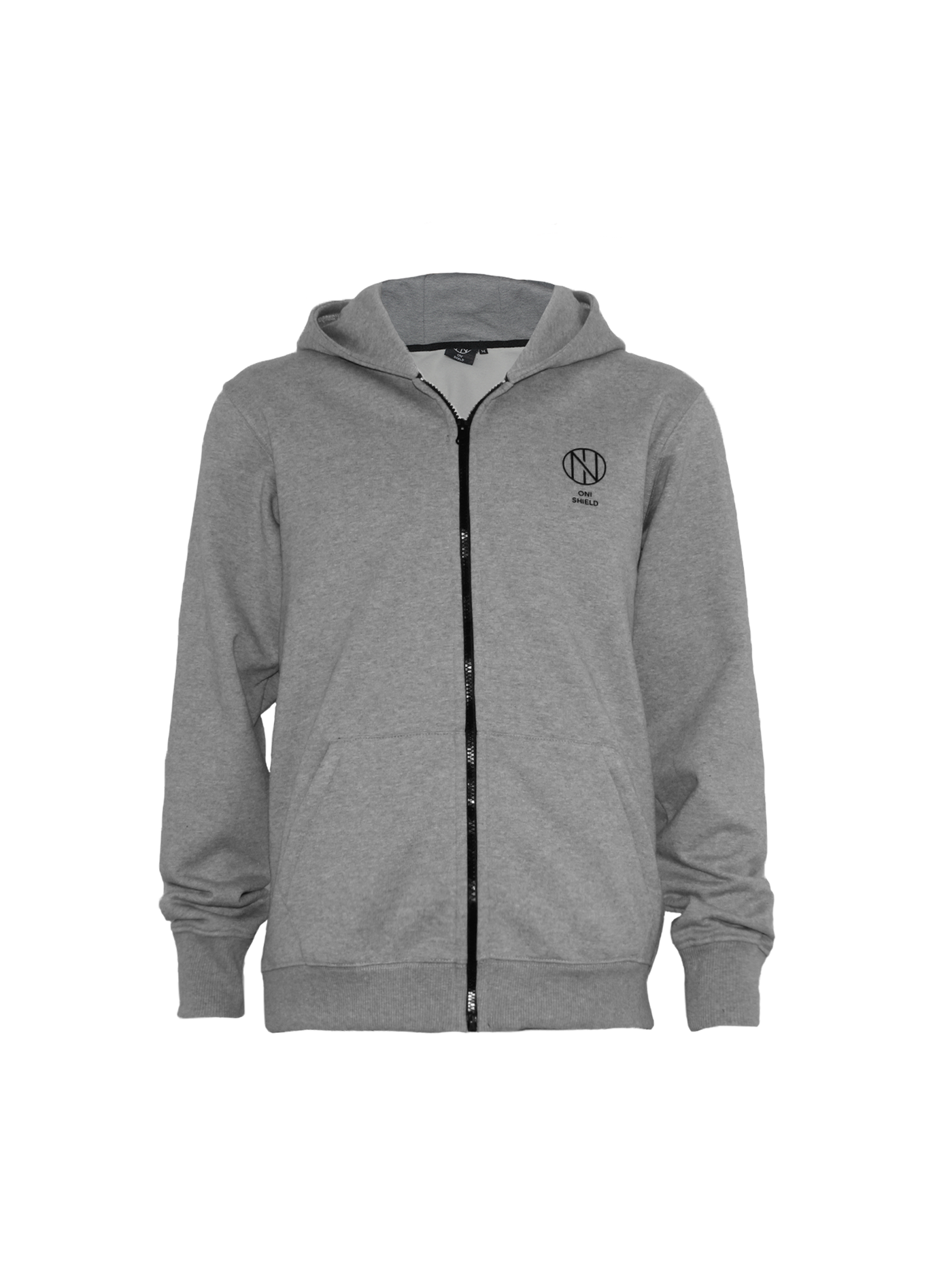 Oni shield full zip  grey  hoody
