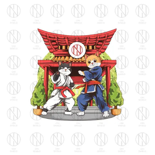 Karate cats Oni Shield