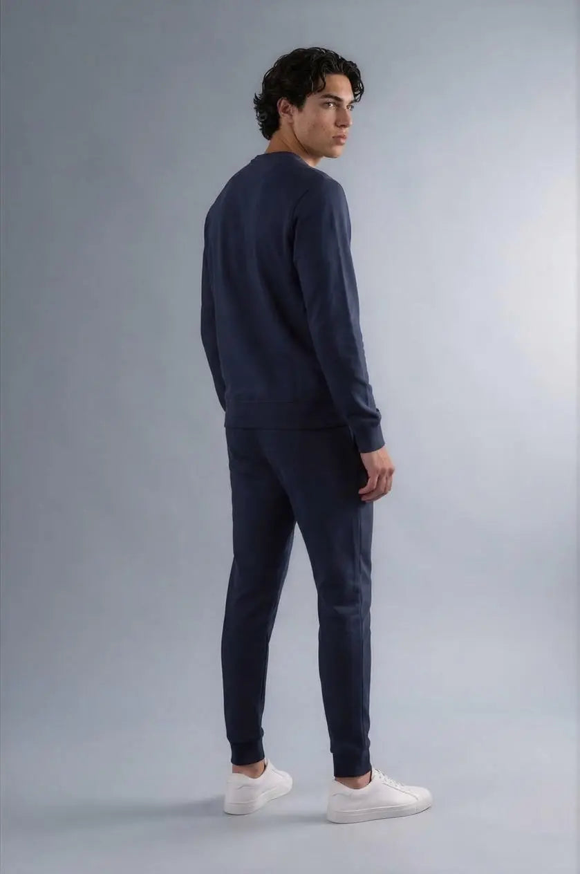 Oni shield navy sweat shirt Oni Shield