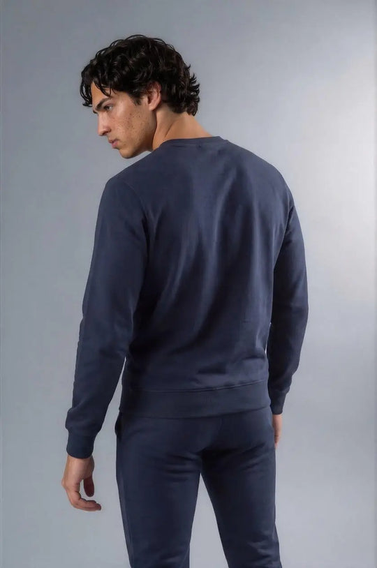 Oni shield navy sweat shirt Oni Shield
