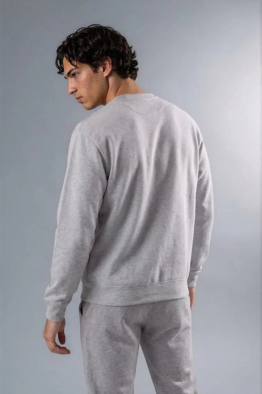 Oni Shield Grey Sweat Shirt Oni Shield