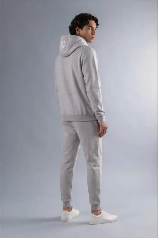 Oni shield Grey hoodie Oni Shield