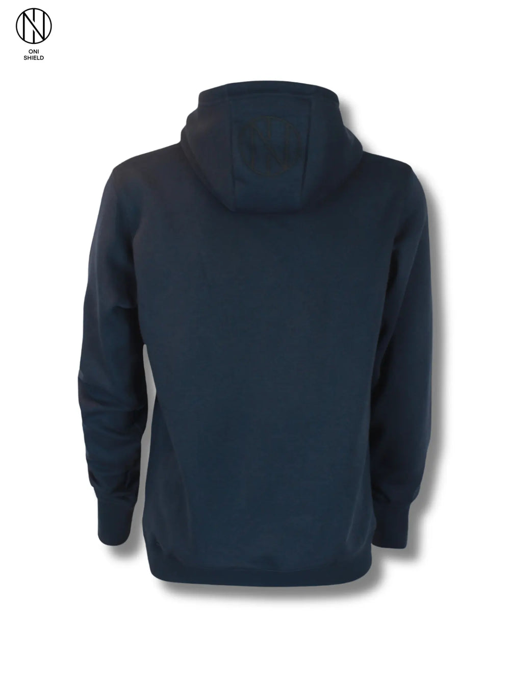 Oni Shield Navy Hoodie Oni Shield