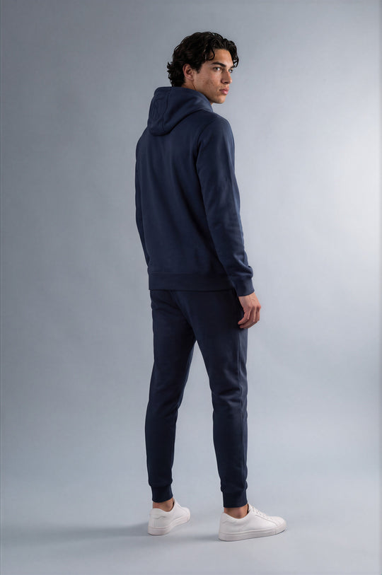 Oni Shield Navy Hoodie Oni Shield