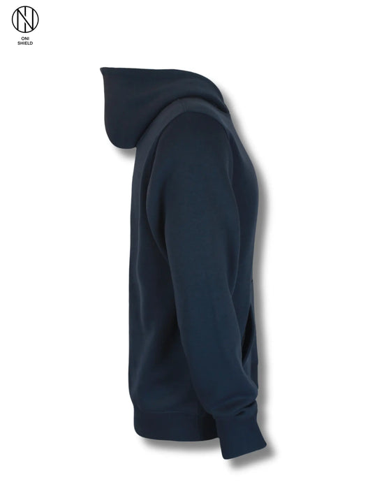 Oni Shield Navy Hoodie Oni Shield