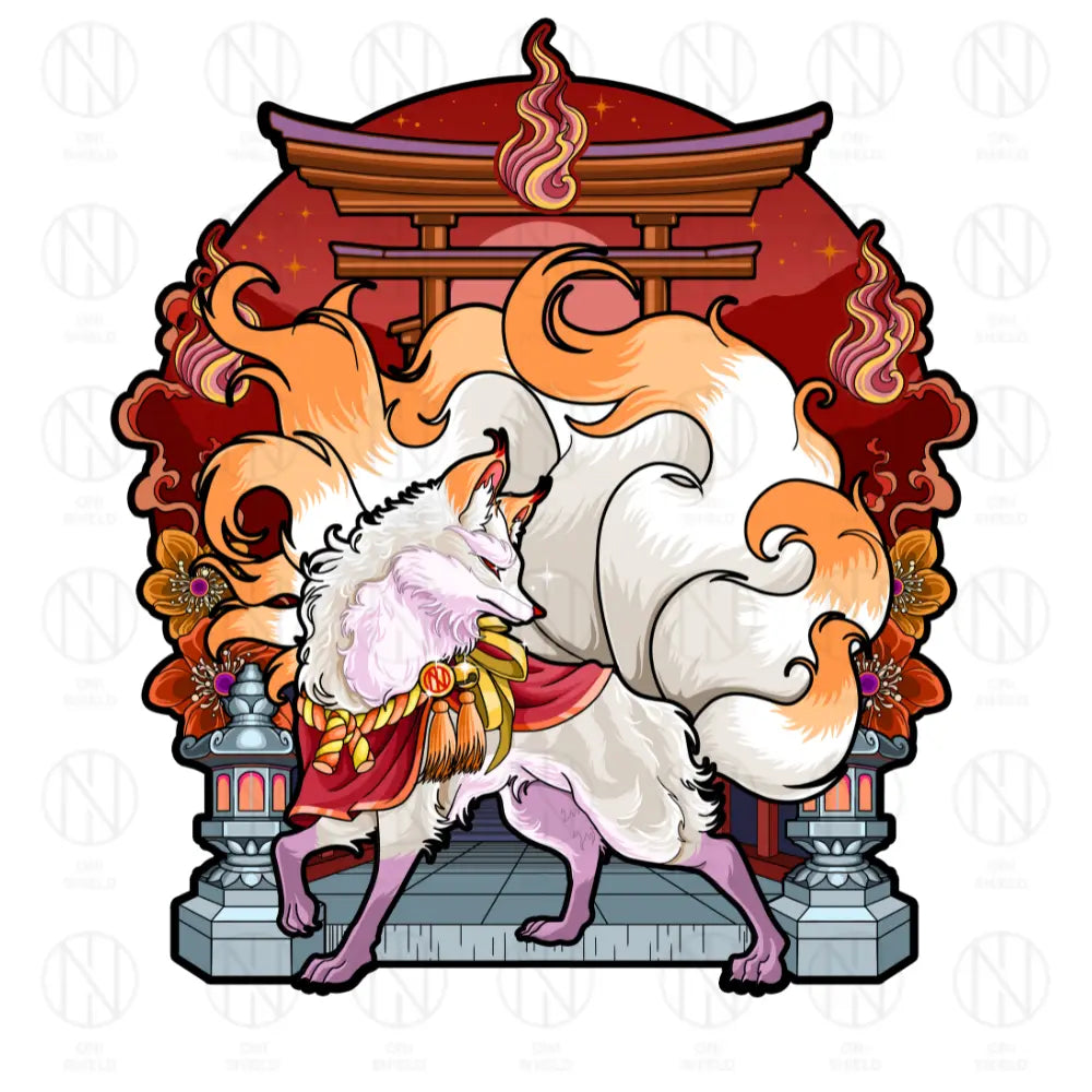 Kitsune Oni Shield