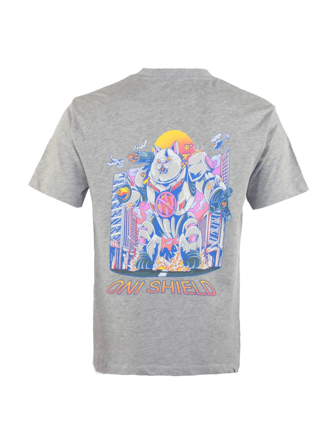 Mecha cat Oni Shield