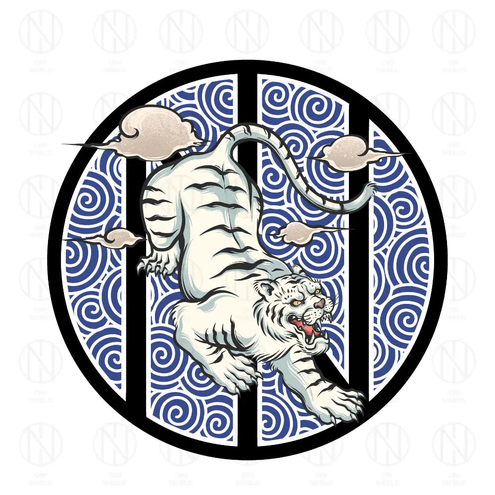 White tiger Oni Shield